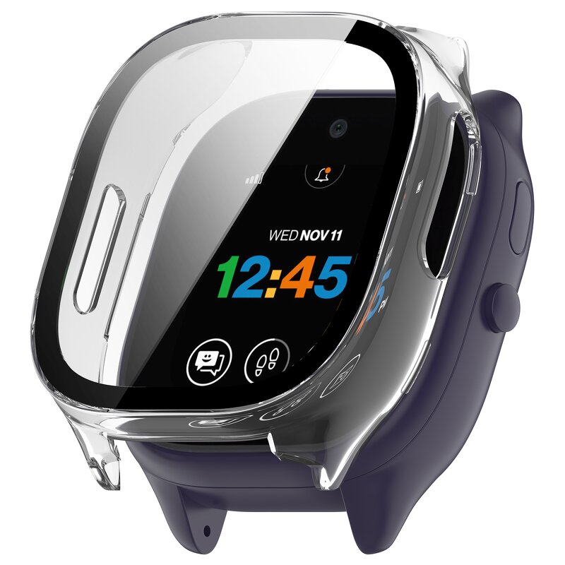 Watch Case Manufacturer - Newest Luxury Anti-Scratch Screen Protector PC Tempered Glass Shell for Gizmo Watch 3