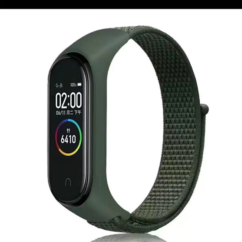 Watch Band Manufacturer - Premium Soft Sport Nylon Replacement for Xiaomi Band 5 6 7 Mi Band 8 9 10