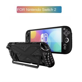 Console Case Manufacturer - Split Protective TPU+PC Material Combination X Print Texture Full Body for Nintendo Switch 2