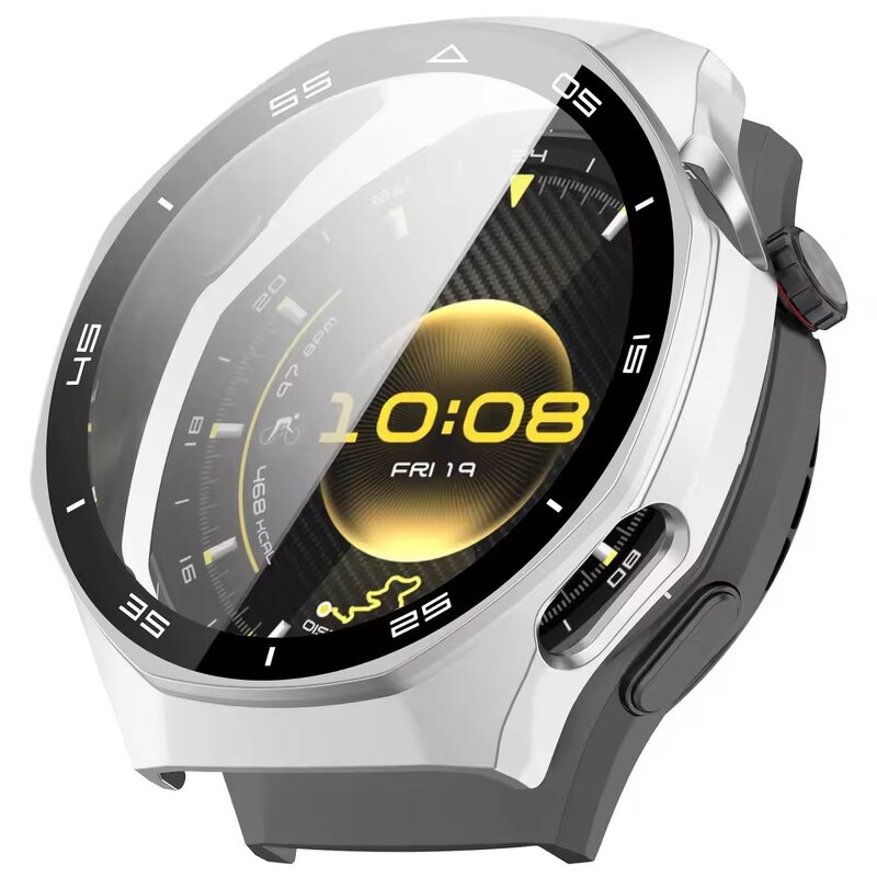 Watch Case Manufacturer - Official Tempered Glass Film+Hard PC with Scale for Huawei Watch GT6 Pro 46mm Screen Protection
