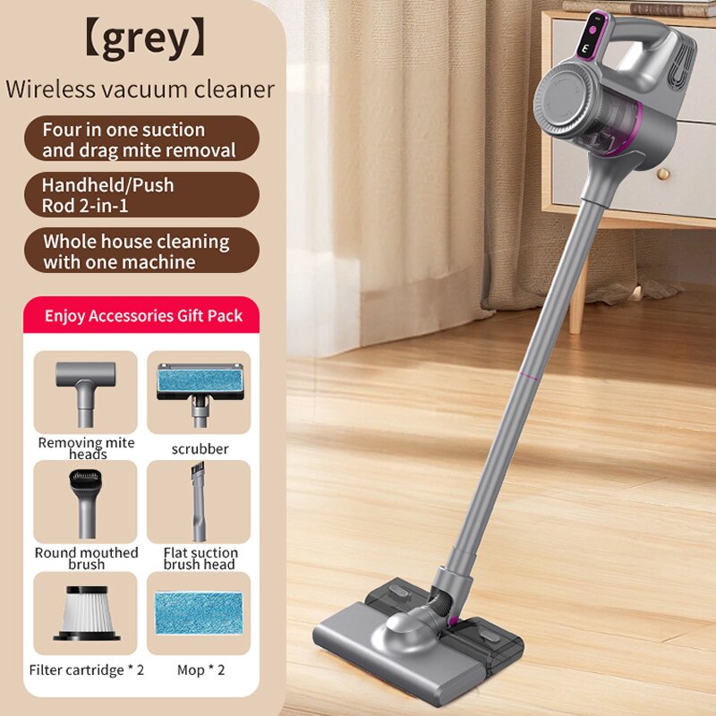 Vacuum Cleaner Manufacturer - New Household Cleaning Electric Handheld Cordless Mite Removal 2 in 1