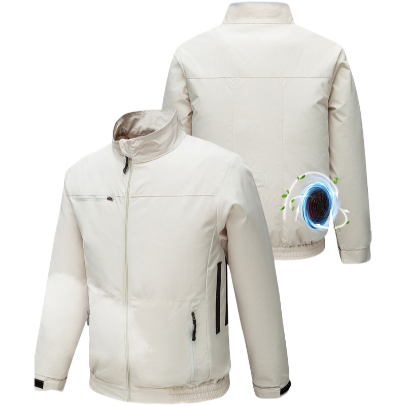 Cooling Clothing Manufacturer - Outdoor Summer Sport Air Condition Clothes Fan Fashion Jacket Sunscreen Breathable