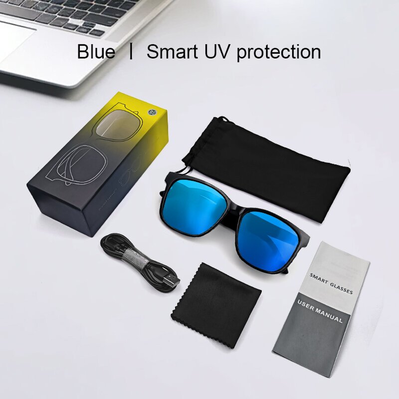 Smart Sunglasses Manufacturer - Factory OEM Wireless Driving Fishing UV Protection BT Call GS08