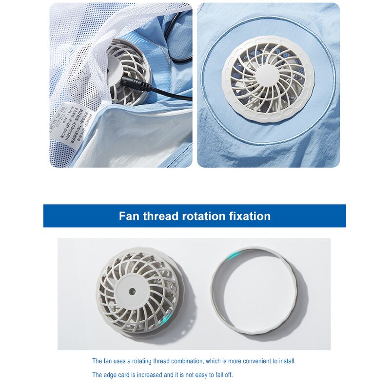 Cooling Vest Manufacturer - Summer Outdoor Sunscreen Fan Workwear Refrigeration Sleeveless Jacket Air Conditioning for Women Men