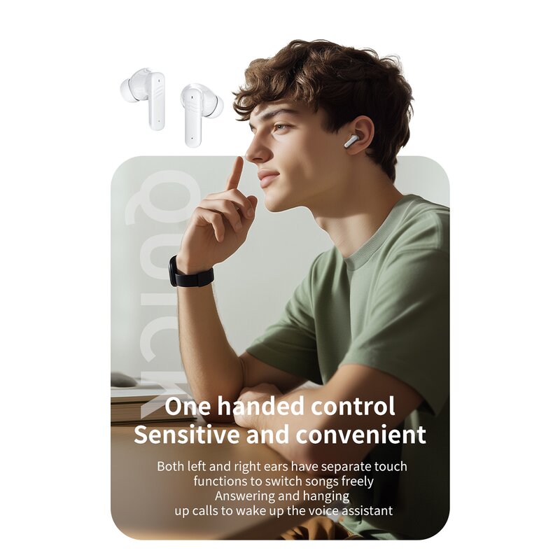 Wireless Earbuds Manufacturer - Newest LX-50 AI Translation BT V5.4 LCD Touch Screen ANC ENC