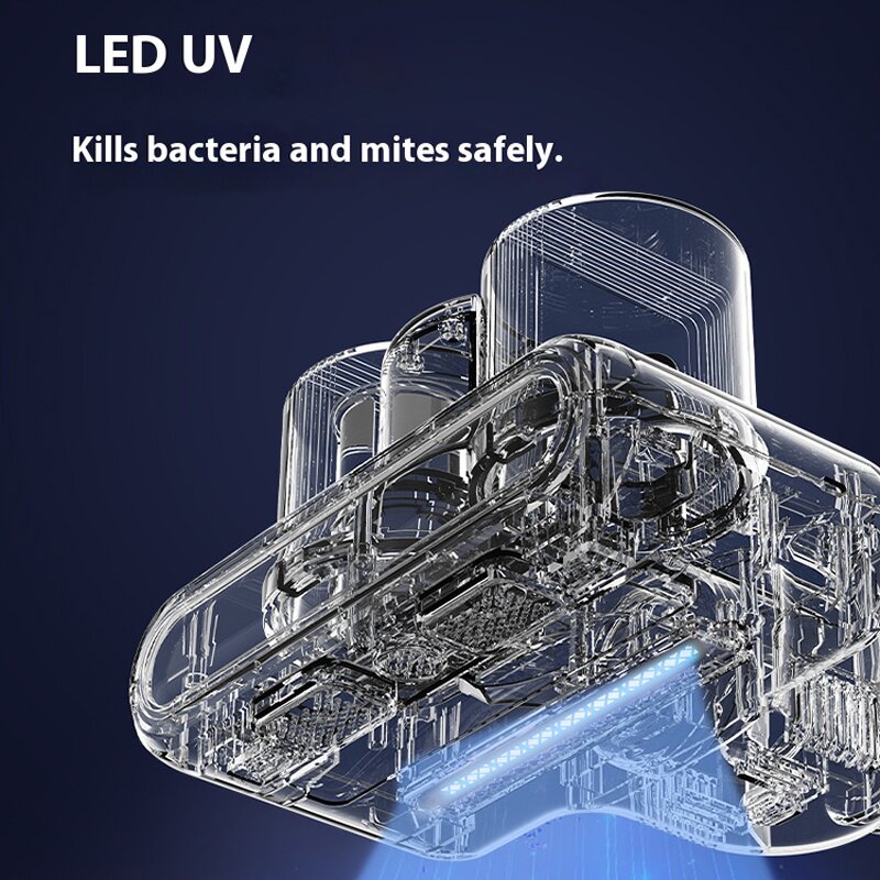 Vacuum Cleaner Manufacturer - Strong Suction Handheld Dust Mite Wireless LED LCD Display Household Dust Mites