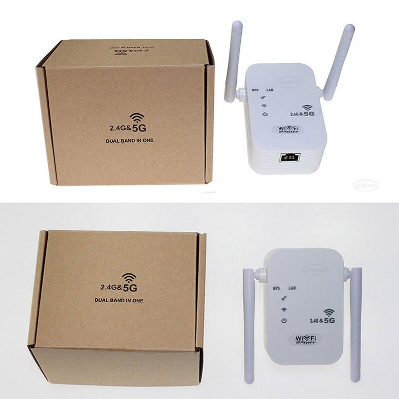 WiFi Extender Manufacturer - Factory Direct 2.4G & 5G 1200M Wireless Dual Frequency Amplifier Wps Repeater