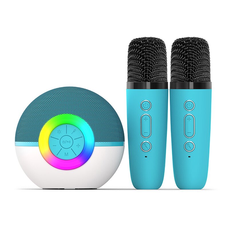 Karaoke System Manufacturer - Mini Wireless with Dual Microphone KTV Professional Singing Outdoor Speaker T97