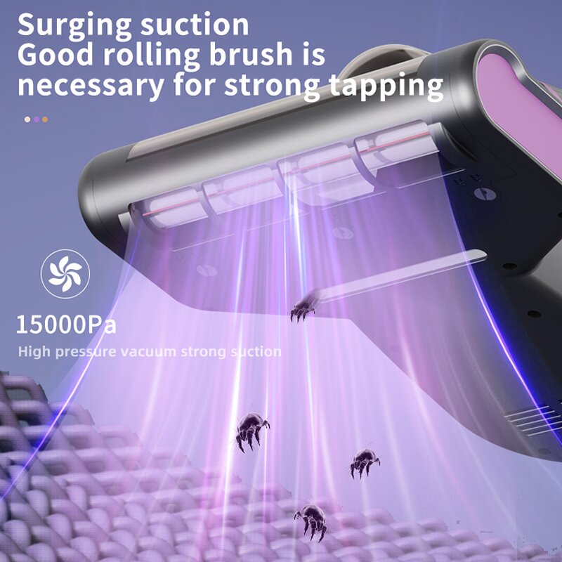 Vacuum Cleaner Manufacturer - YD-886 Cordless Handheld Dust Mite Bed Pillow Sofa Portable Home for Dust Mites Removal