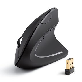 Wireless Mouse Manufacturer - Spot Ergonomic Rechargeable Mute 2.4G Vertical Right-handed Sliding