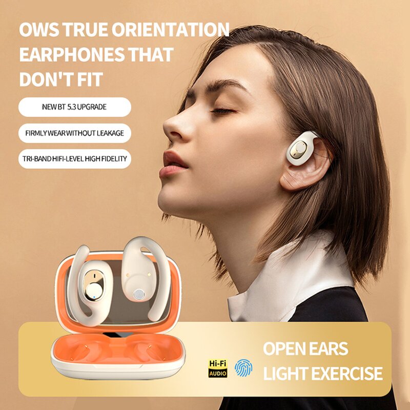 TWS Earphone Manufacturer - New Arrival Wholesale Comfortable Ear-hook BT5.3 Noise Reduction X5 for Outdoor Sport
