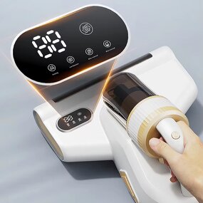 Vacuum Cleaner Manufacturer - New Design YD-866 Handheld Mattress Household Dust Mite Bed Portable Roller Brush