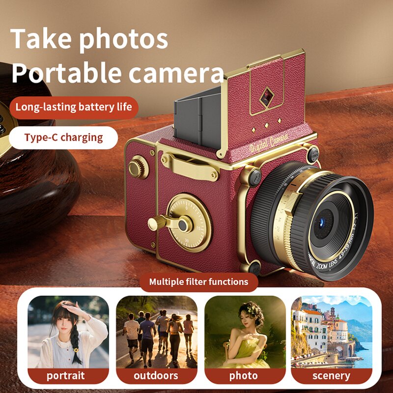 Digital Camera Manufacturer - 2026 New M31 HD 16x Zoom Autofocus 1000mAh 32GB Portable Retro