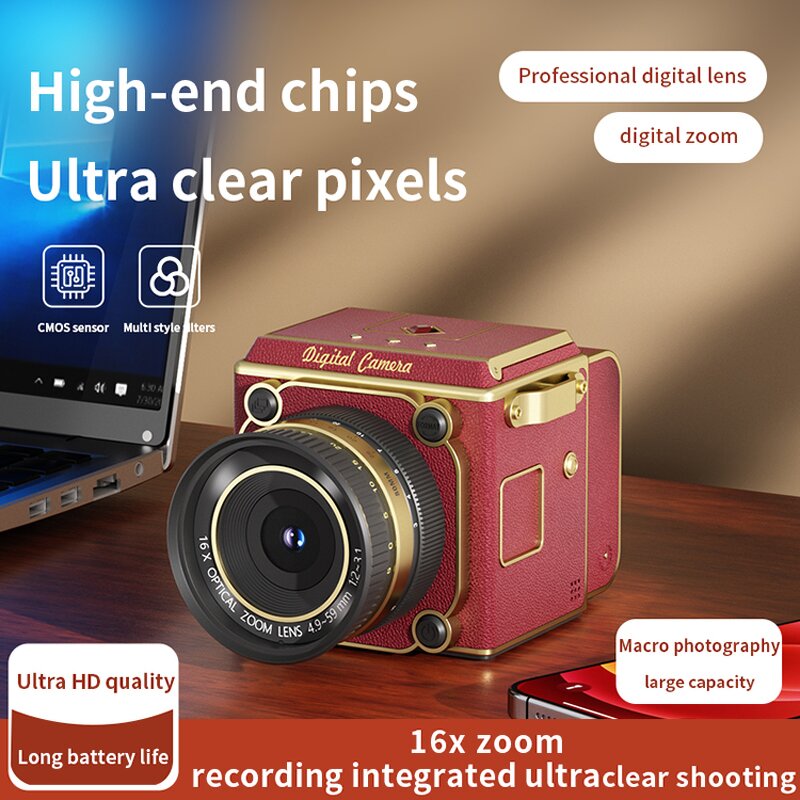 Digital Camera Manufacturer - 2026 New M31 HD 16x Zoom Autofocus 1000mAh 32GB Portable Retro