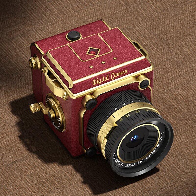 Digital Camera Manufacturer - Portable Professional CCD Rechargeable Large Battery 2.0 Inch HD Screen M31