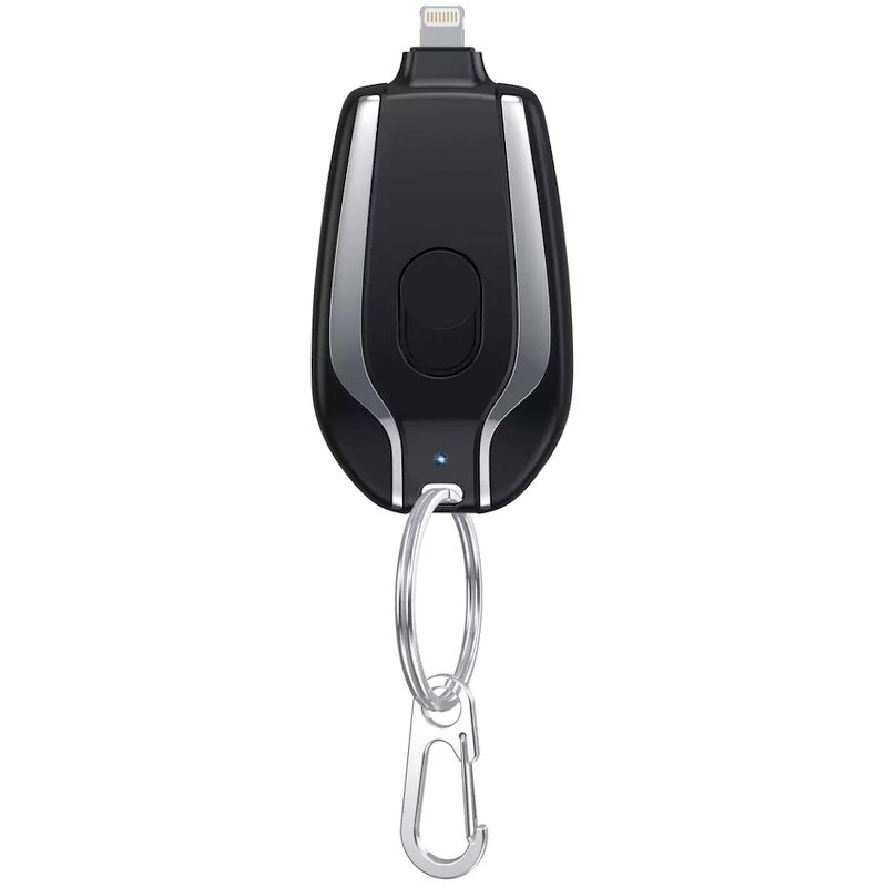 Power Bank Manufacturer - Business Gifts Portable Pocket 1200mAh Slim Key Chain Mini Phone Emergency Powerbank