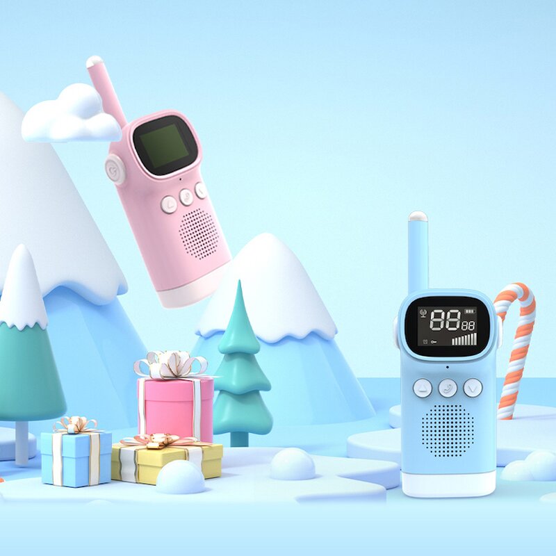 Walkie-talkie Manufacturer - D20 Handheld Intercom Two Way Radio Children Toy Wireless Kids Rechargeable Long Range