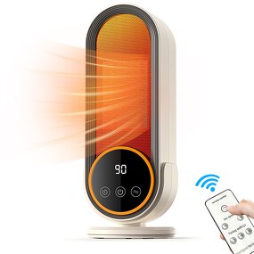 Electric Heater Manufacturer - New Intelligent Remote Control 1200W Fast Heating PTC Air Heater Fan for Winter Home