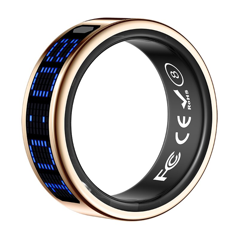 Smart Ring Manufacturer - New Trending Multiple Movement IP68 Waterproof Blood Oxygen Sleep Jring APP Control SR16
