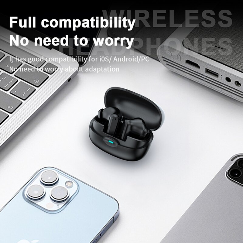 Wireless Headphones Manufacturer - LX-15 AI Translation HD Noise Cancelling TWS BT 5.4 HIFI Sound Music Game Headset