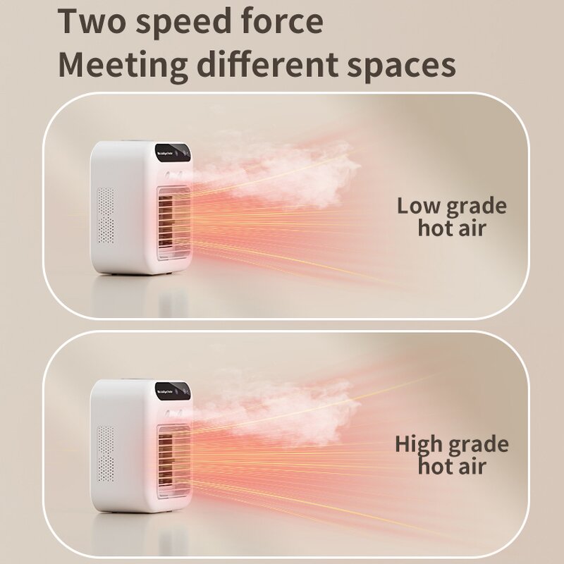 Electric Heater Manufacturer - New Arrival Portable Warm USB Rechargeable F16 1200W Winter Heating Household Mini