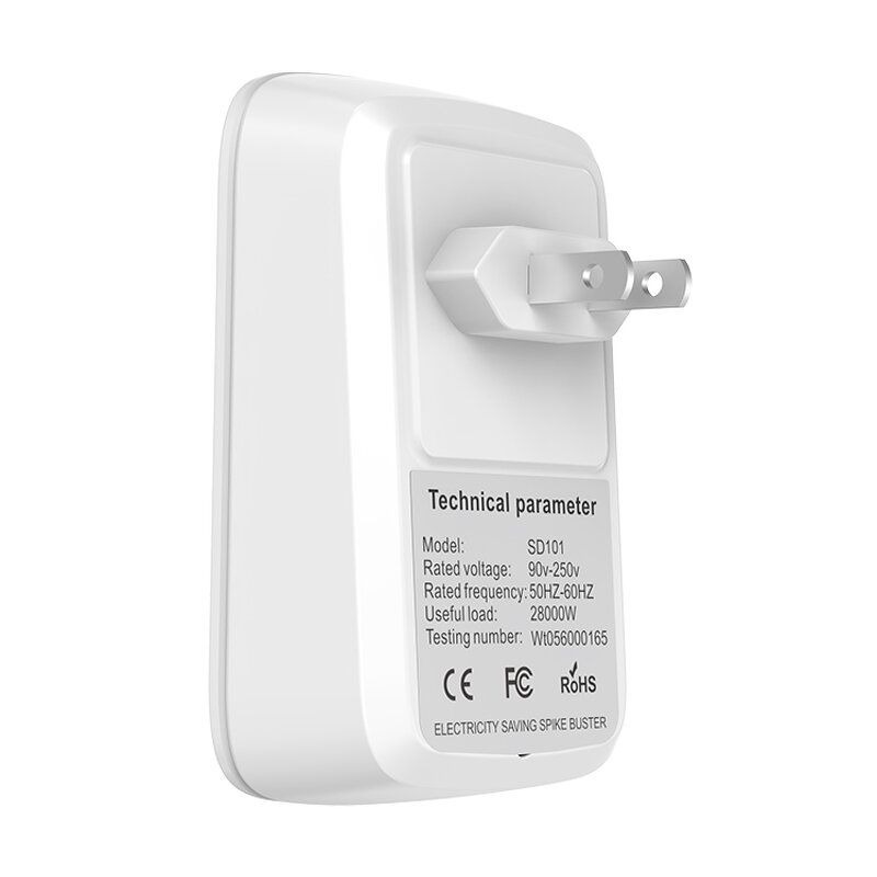 Power Saver Manufacturer - Environment Friendly Household Resource Saving Energy Electricity Device 28KW Adapter Plug