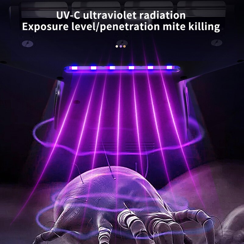 Vacuum Cleaner Manufacturer - YD-886 Cordless Handheld Dust Mite Bed Pillow Sofa Portable Home for Dust Mites Removal