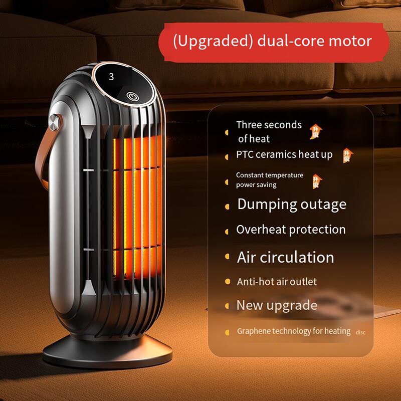 Electric Heater Manufacturer - Hot Selling Standing Desktop Home Office Winter Overheat Protection Portable PTC Ceramic