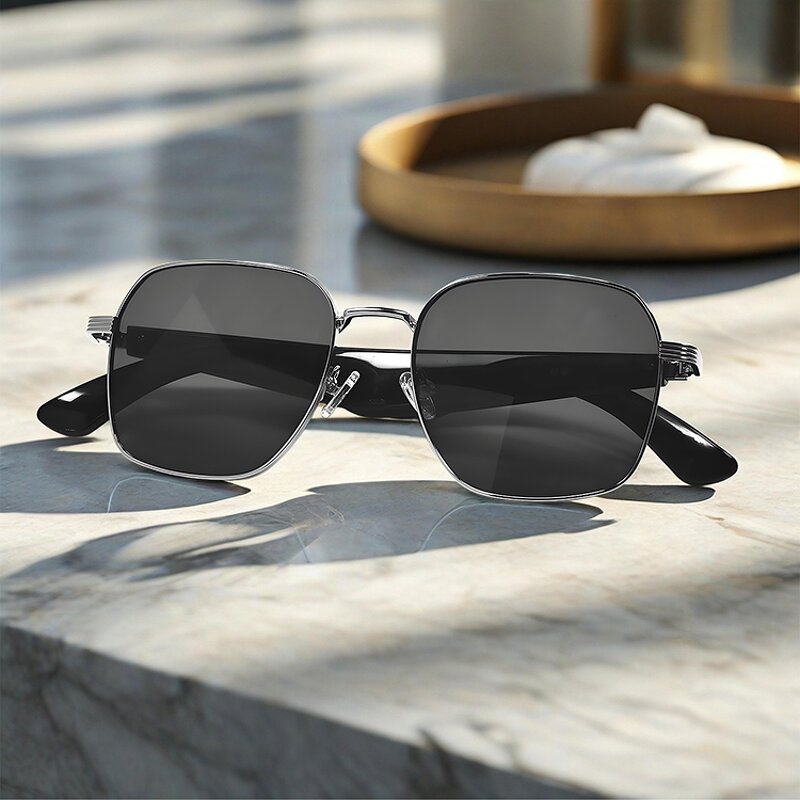 Smart Glasses Manufacturer - GY200 New Style AI Translation Muti-Language BT Calling with UV protection