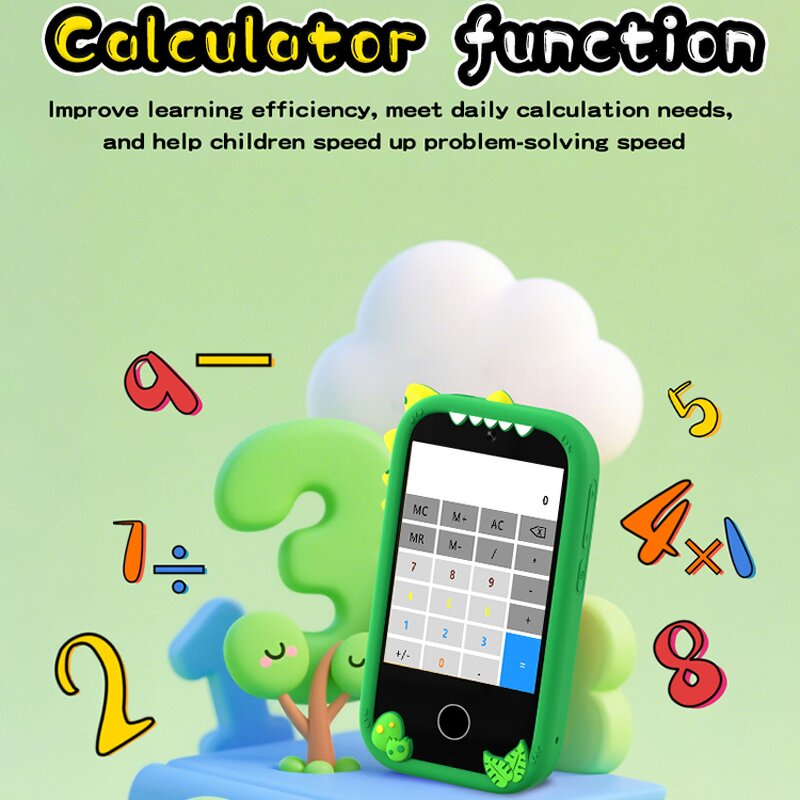 Kids Camera Manufacturer - Children Toys Phone Video Early Learning Education Game Calculator Digital for Kids