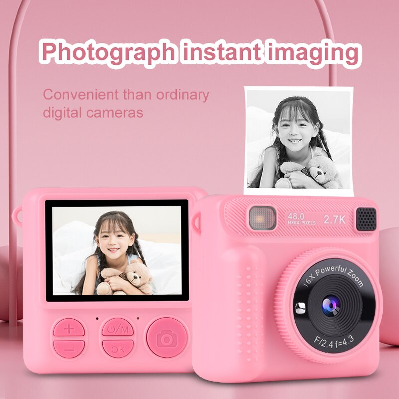 Kids Camera Manufacturer - High Quality Mini Birthday Gift 1080P H12 2.4 Inch IPS Screen Children