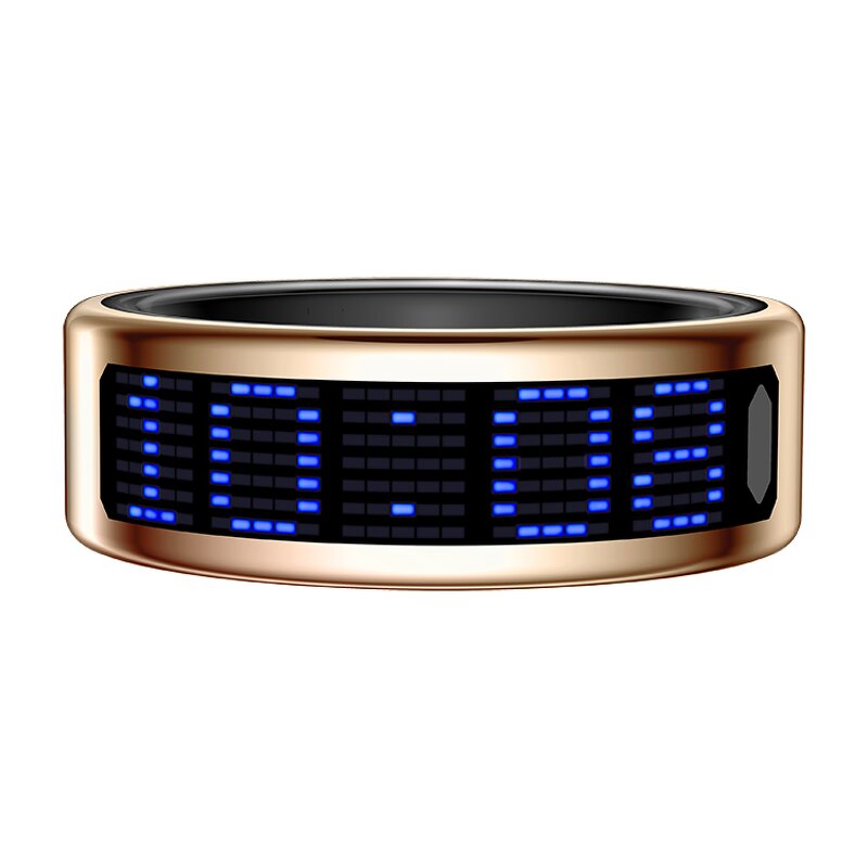 Smart Ring Manufacturer - Newest SR16 Display Finger Control Touch Screen Health IP68 Waterproof for Men Women