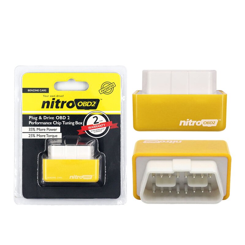 Fuel Saver Manufacturer - Eco Nitro OBD2 Chip Tuning Box Diesel Reset Button More Power for Car