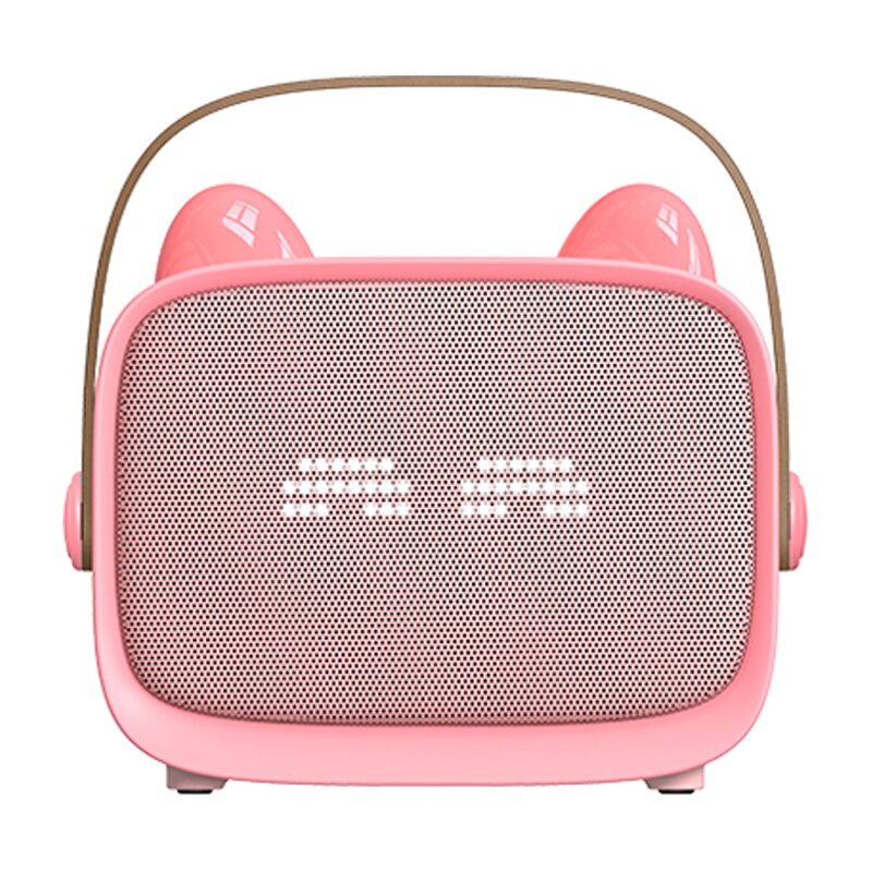 Karaoke Machine Manufacturer - Hot Selling Portable T99 Wireless BT Speaker With Dual Microphones For Home