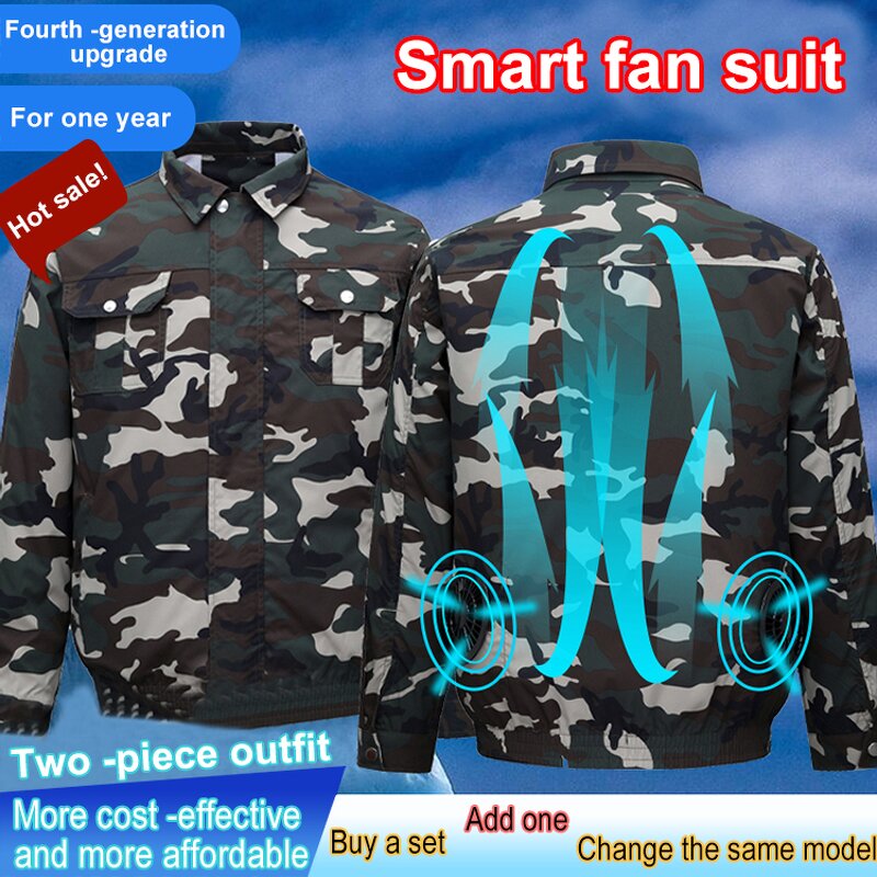 Cooling Jacket Manufacturer - Hot Selling Rechargeable Wind Adjustable Air Conditioning Fan Outdoor Summer Work