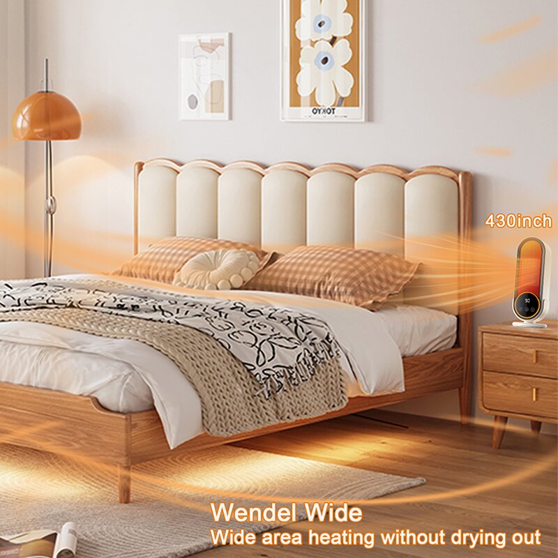 Electric Heater Manufacturer - New Intelligent Remote Control 1200W Fast Heating PTC Air Heater Fan for Winter Home