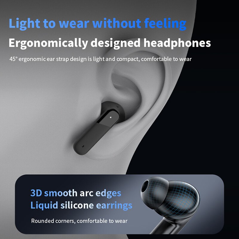 AI Translate Earbuds Manufacturer - New BY09 LCD Smart Color Screen Noise Cancelling TWS Gaming In-ear Headphones