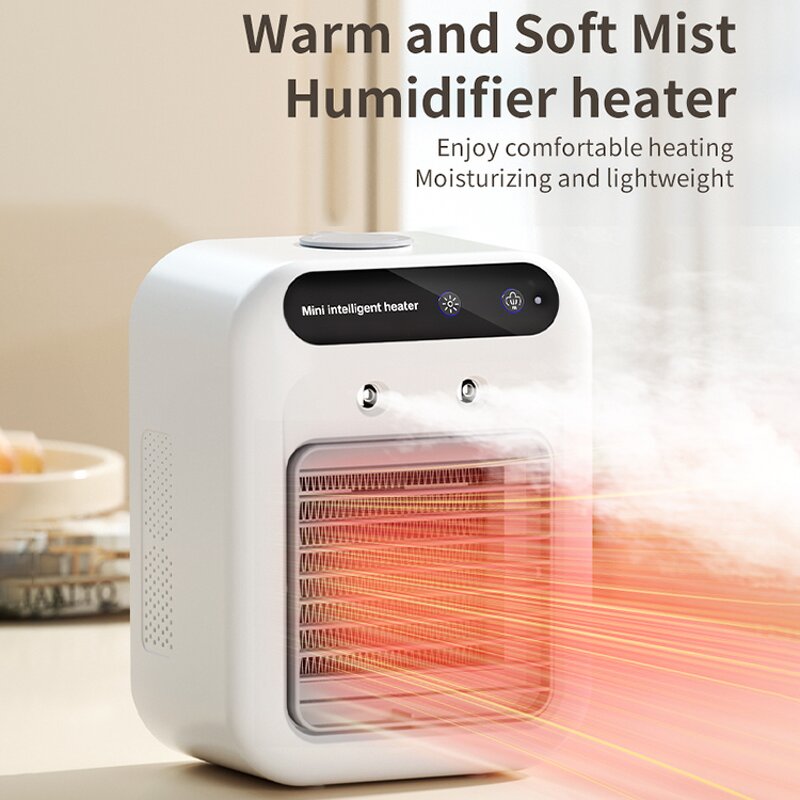 Electric Heater Manufacturer - Portable Household PTC Ceramic Winter Fast Room Heating Bedroom Hot Air Blower and Humidifier