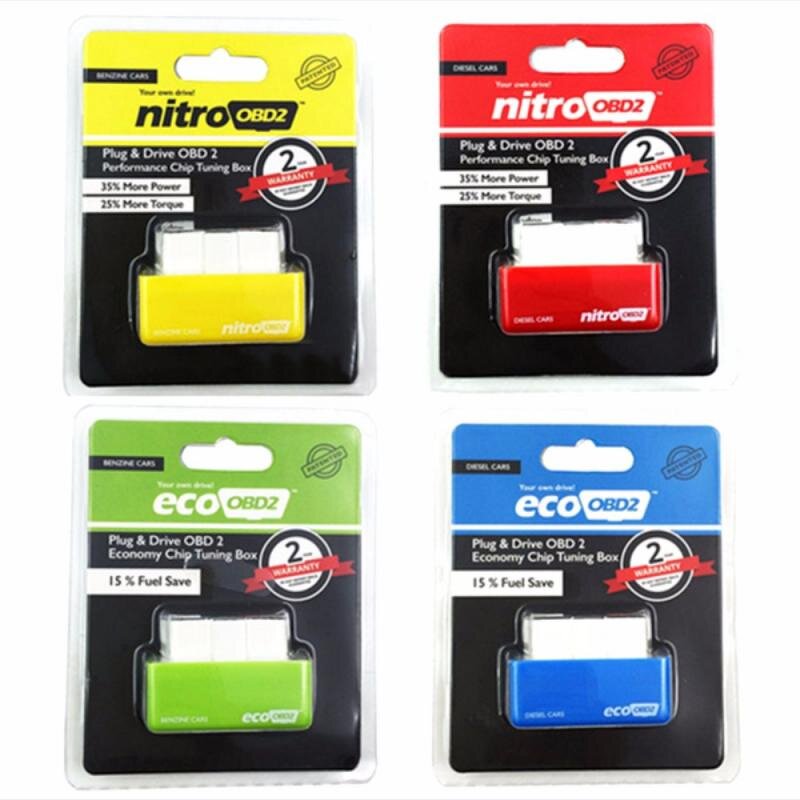 Fuel Saver Manufacturer - Nitro Eco OBD2 Fuel Save Economy Chip Tuning Box OBD for Benzine Gasoline Cars