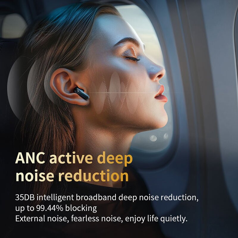 TWS Earbuds Manufacturer - LX-10 LCD Full Color Touch Display ANC ENC Noise Cancelling Three Mode Wireless Hifi Stereo