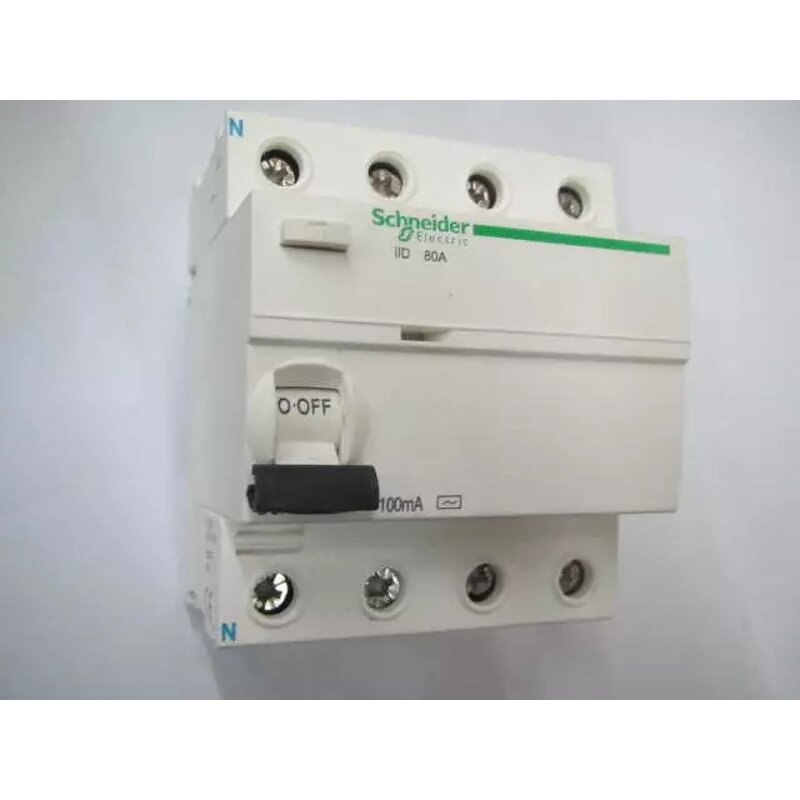 RCD Manufacturer - Schneider IID 4P 80A 100mA Residual Current Protection
