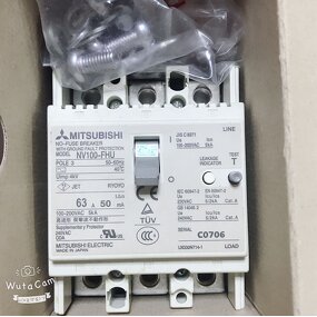 MCCB Manufacturer - Mitsubishi NF250-CW CWB CP3P 100-175A Molded Case