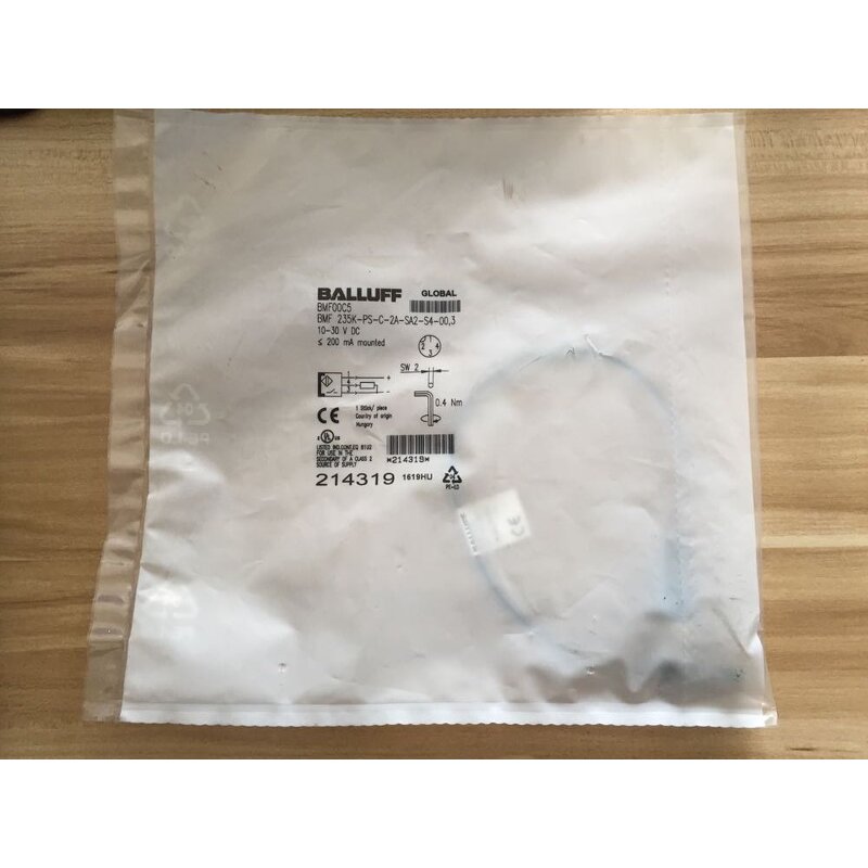 Sensor Manufacturer - Balluff Bmf00c5 BMF 235k-ps-c-2a-sa2-s4-00 3 Original