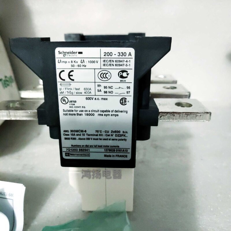 Overload Relay Manufacturer - Schneider Lr9f7375 200-330A Thermal Protection