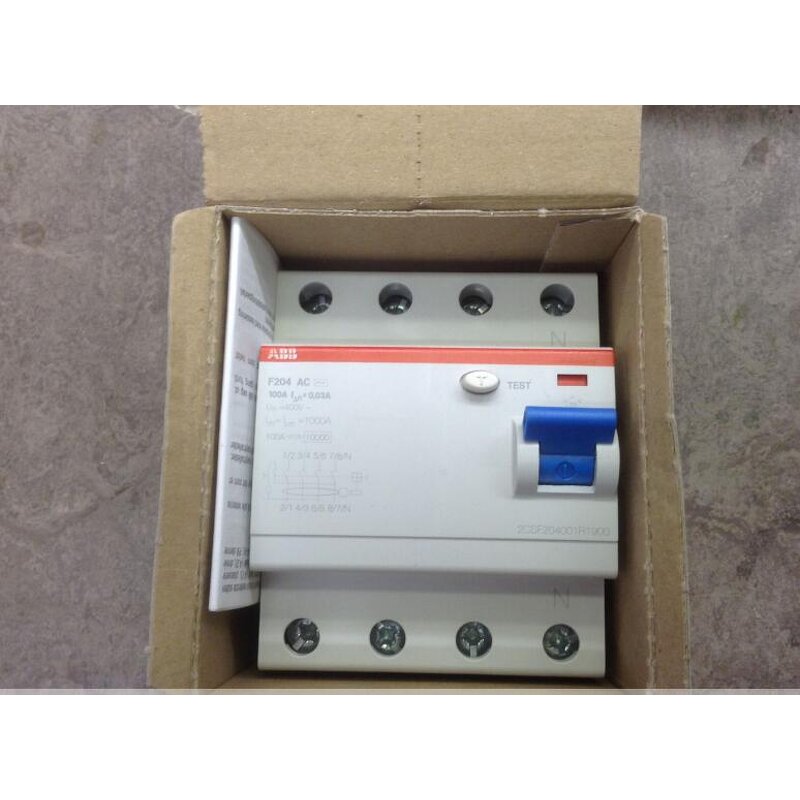 RCD Manufacturer - ABB F204 AC-25/0.1 4P 25A Electric Shock Protector
