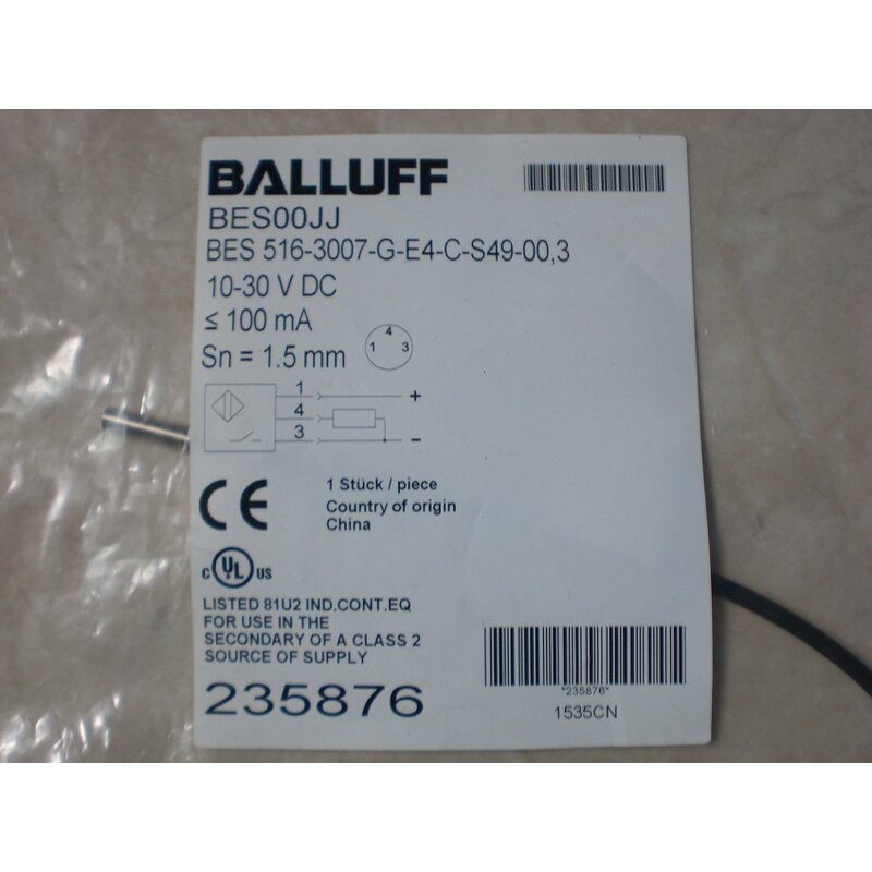 Sensor Manufacturer - Balluff Bis011f BIS M-108-11/A Brand New Original