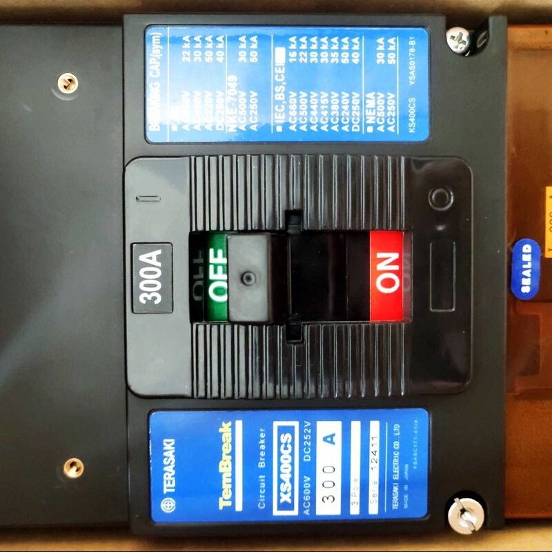 Circuit Breaker Manufacturer - TERASAKI XS1200NE 600-1200A Original Industrial