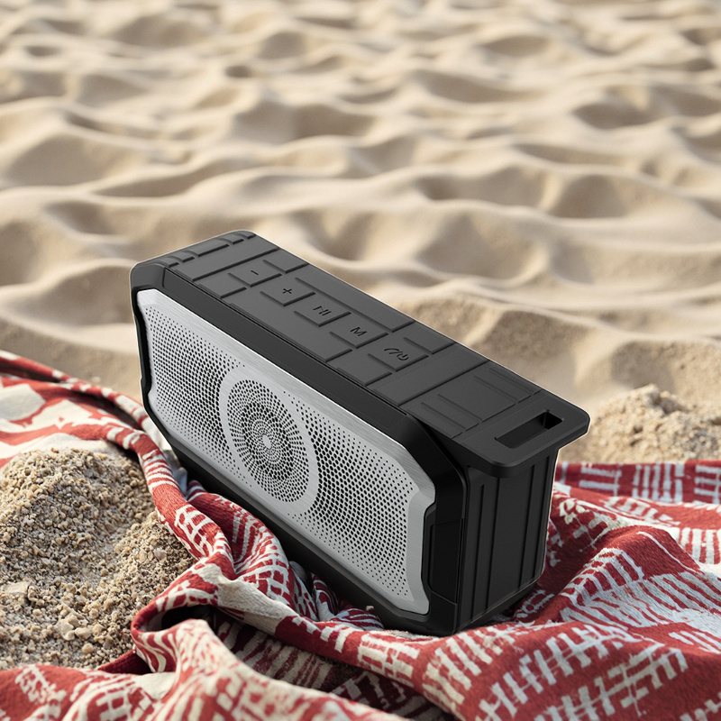 Portable Speaker Manufacturer - IPX7 Waterproof Outdoor Sports with Microphone WIFI for Music Party & Communication