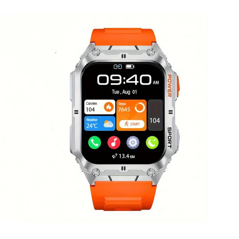 Sports Smart Watch Manufacturer - All Metal AMOLED 110 Sports Modes Answer Call Heart Rate Chronograph Outdoor Fitness