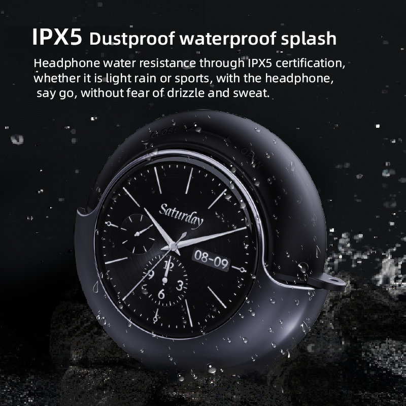 TWS Earphone Manufacturer - Custom LCD Touchscreen In-Ear 3D Surround Sound Noise Cancelling LED Battery